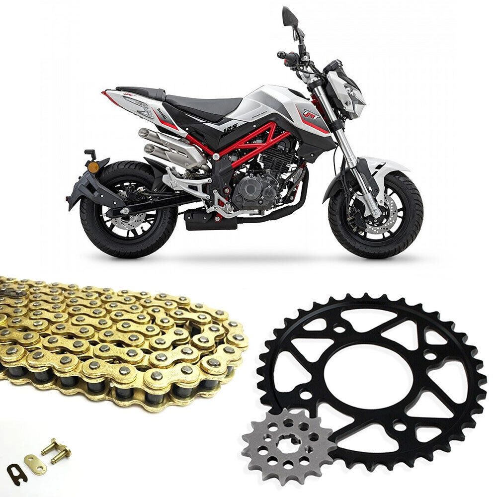 Thời gian sử dụng trung bình của nhông sên dĩa Benelli TNT 125 thường dao động từ 15.000 đến 30.000 km ( Nguồn ảnh: Internet )