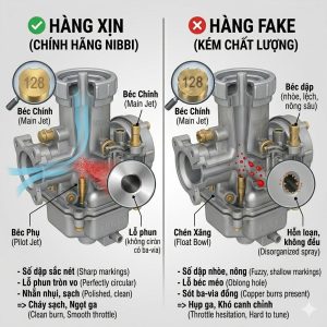 giclo chính hãng thì thông số sai số không bị sai số nhiều.