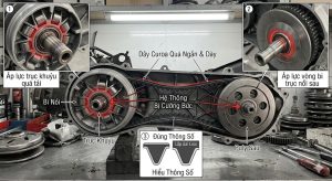 Dùng đúng loại xe tránh hỏng hóc máy